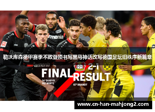 勒沃库森德甲赛季不败登顶书写黑马神话改写德国足坛旧秩序新篇章